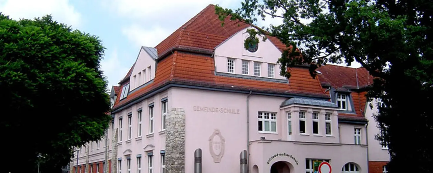 Gebäude der Otfried-Preußler-Schule in der Brandenburgischen Gemeinde Großbeeren.