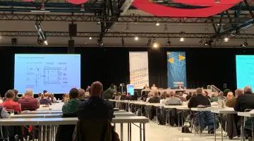 29. Cottbuser Gasfachtagung in einer Messehalle